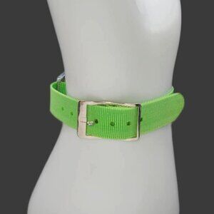 Retro Nylon Sporty Watch Strap/Bands 12mm One Piece Style With Buckle Closure